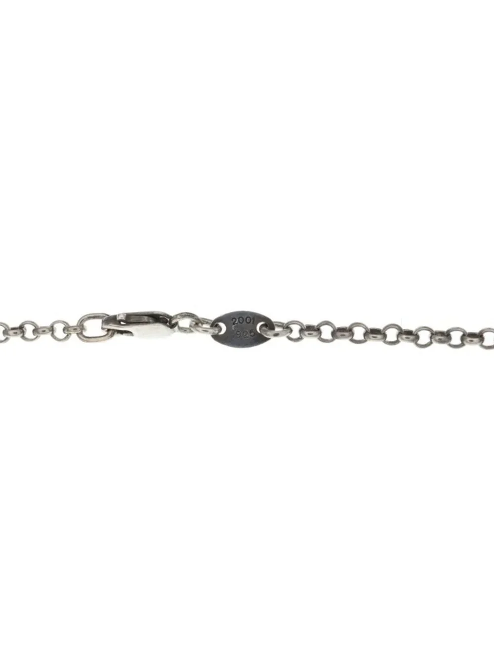 Chrome Hearts Neckchain Roll Chain Necklace Silver